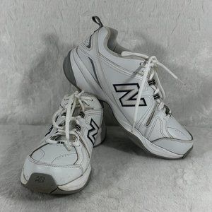 New Balance White and Gray Women's Sneakers